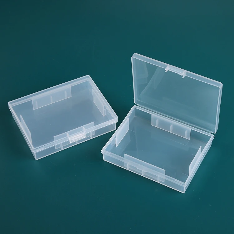 Recycled Materials Clear Square Plastic Packaging Box For Playing Cards