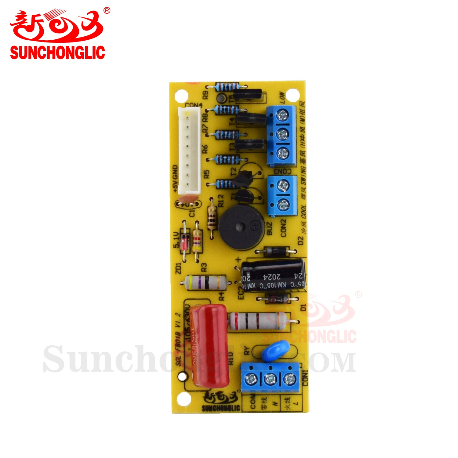 Sunchonglic fan universal control pcb board for cooling air fan