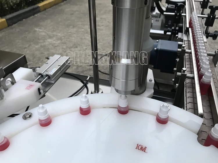 Automatic cyanoacrylate adhesive super glue tincture bottle filling capping machine