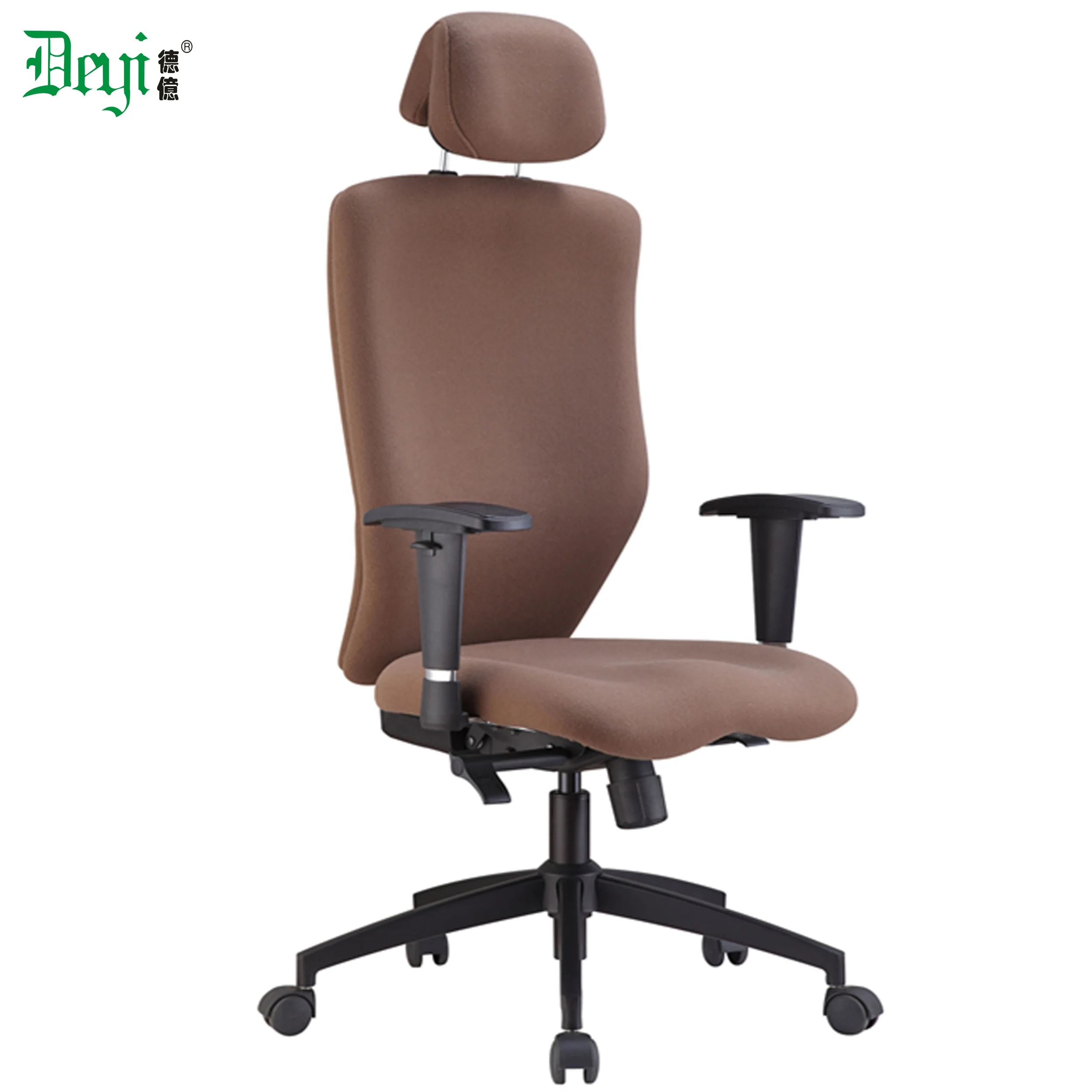comfortable use ergonomic high back chair for office chair wheels with headrest modern office chair