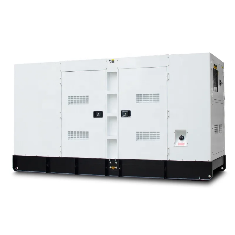  Новый двигатель cummins NT855-GA 200kw/250kva сверхтихий дизельный