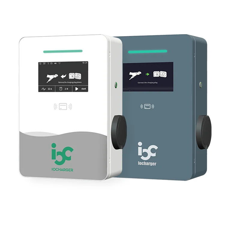Iocharger Ocpp 1.6 Ocpp 2.0 Upgradeable Ev Ac Charge Station Wallbox 22kw 7kw Ev Charger
