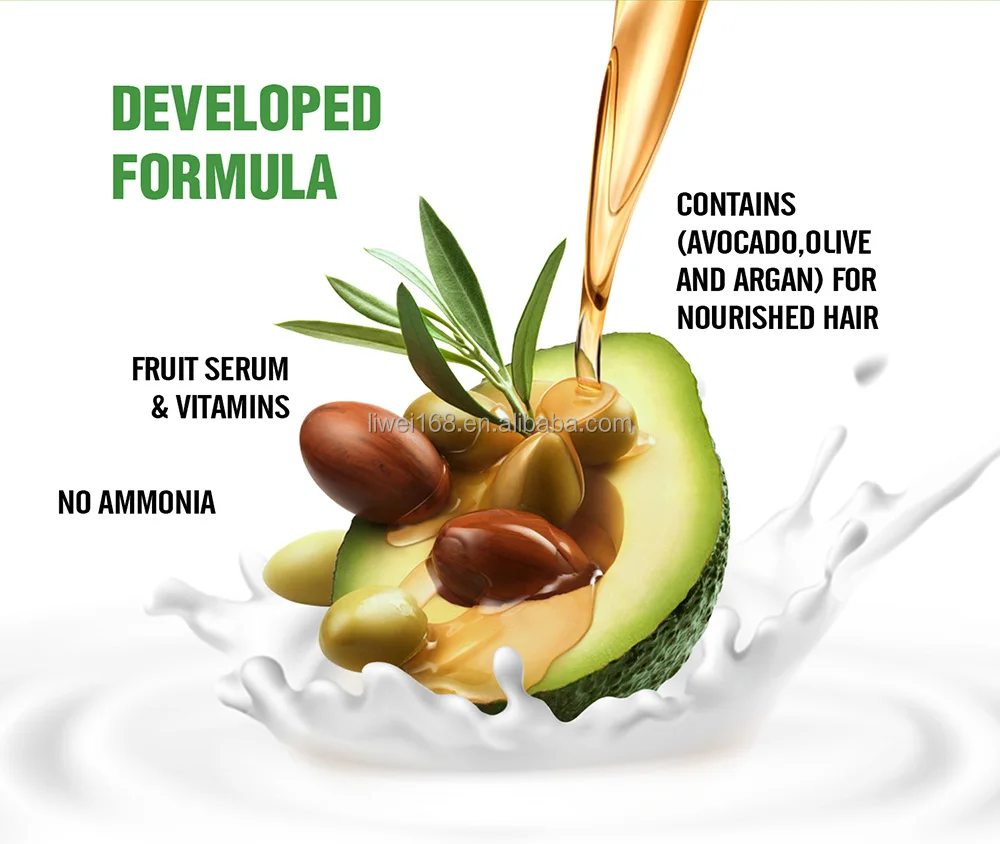 Hair Color Cream Organic Hair Color Dye Wholesale Hair Color ODM Factory Supplying Natural with Avocado Oil Female 3 Years