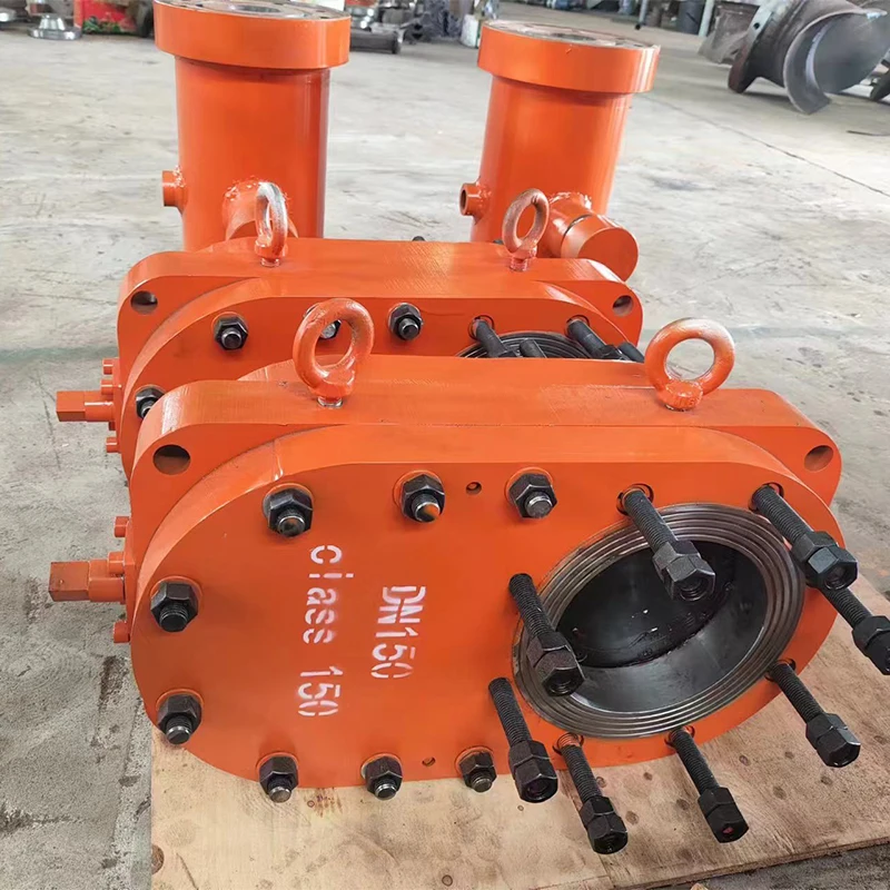 Good price Flange Gate Valve Manual Sandwich Valve for Lock-O-Ring Flange 16' ANSI