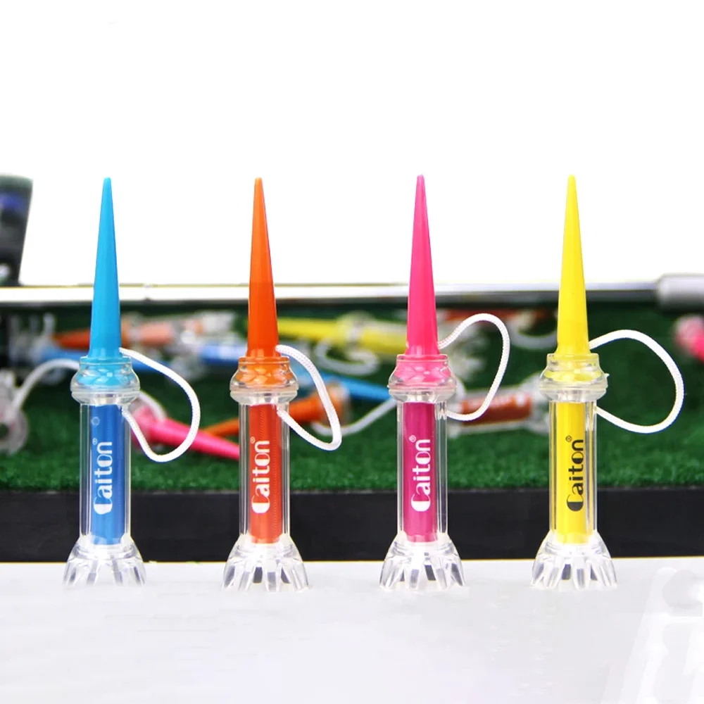 Caiton Golf Oem New 3pcs Pack Fashion Design Flower Magnet Tee/ Factory Custom Metal 80mm Golf Magnet Tee