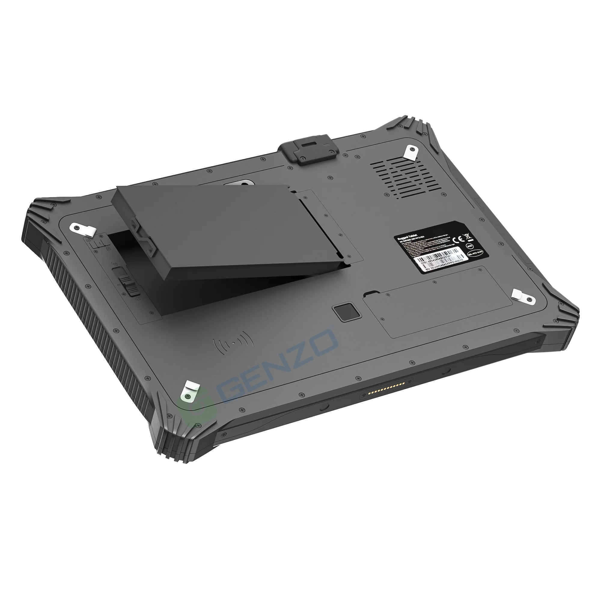 GENZO Rugged Tablet 12 inch with vehicle mount tablet windows intel 12 pulgadas fingerprint rugged tablet windows 12 inch