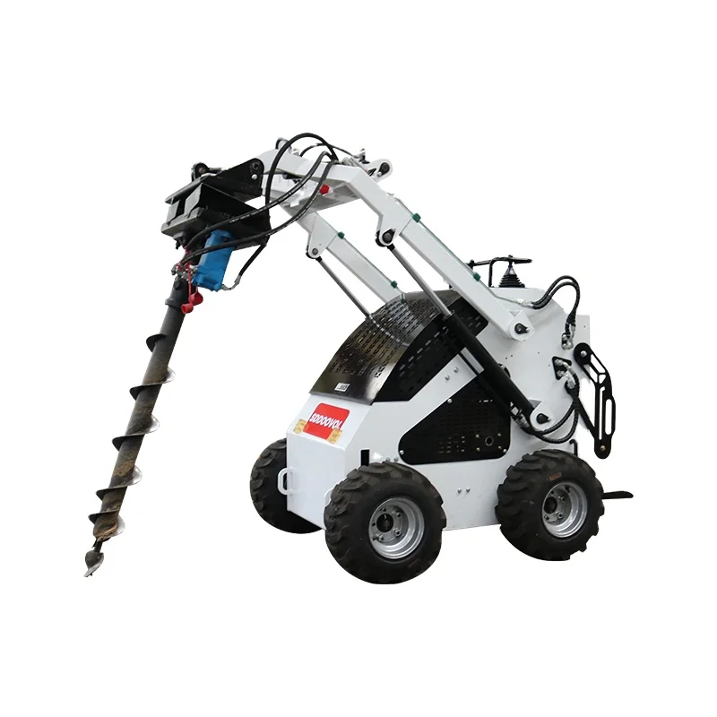 Top Notch Heavy Duty Super Performance Compact Front End Mini Skid Steer Loader With Attachments For Multi-functional Use