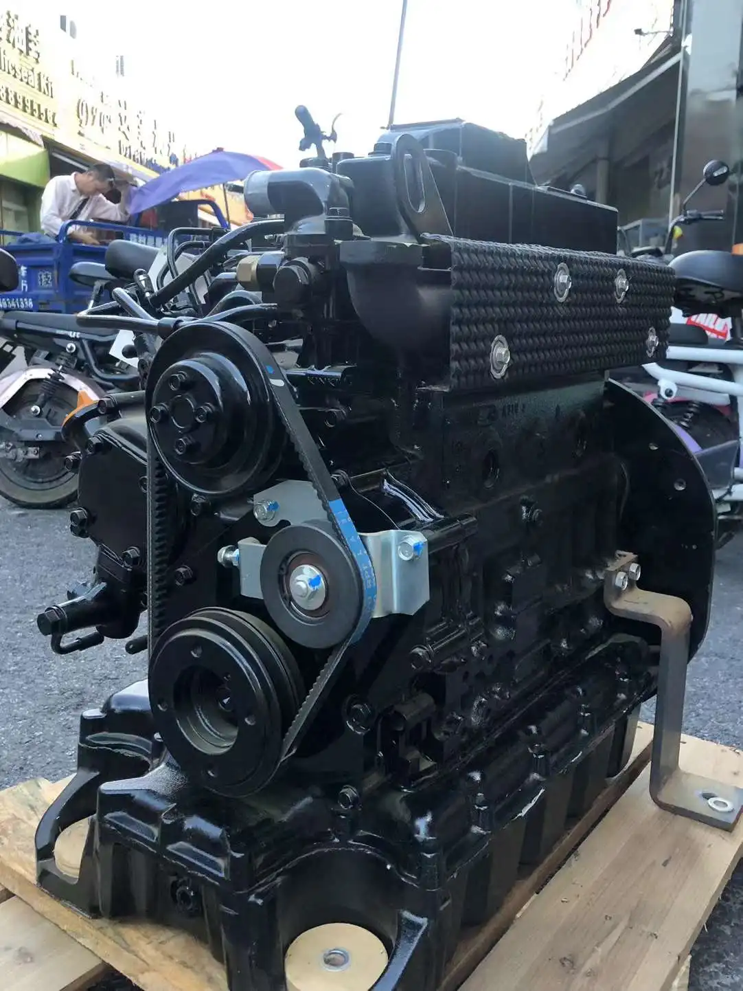 4-цилиндровый 4TNE92-HRJ дизельный двигатель 32 8 кВт для Yanmar 4TNE92 мотор