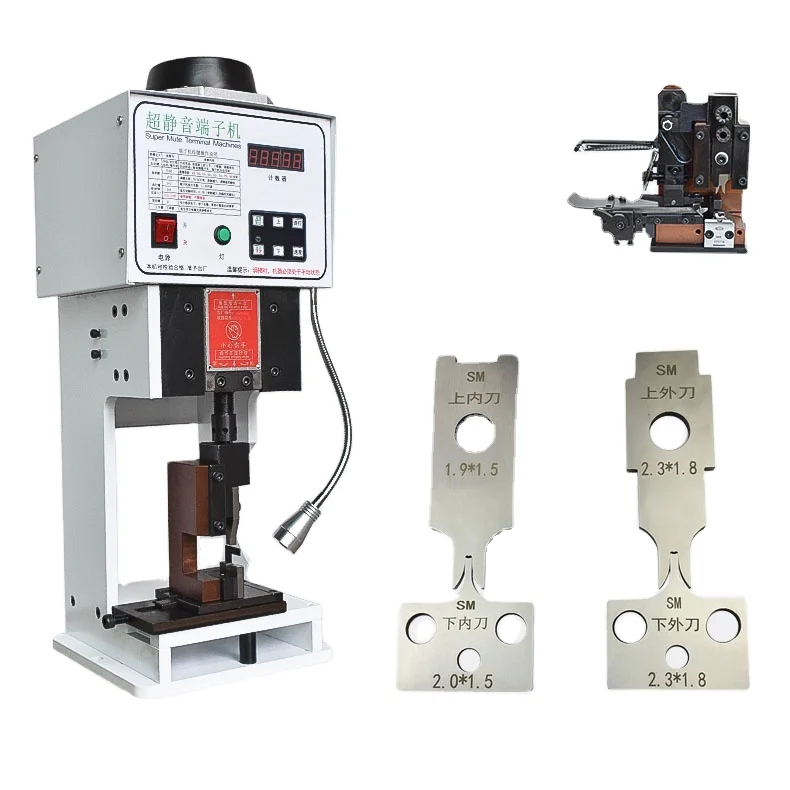 High quality crimping terminal OTP V blade crimp machine flat blades knives