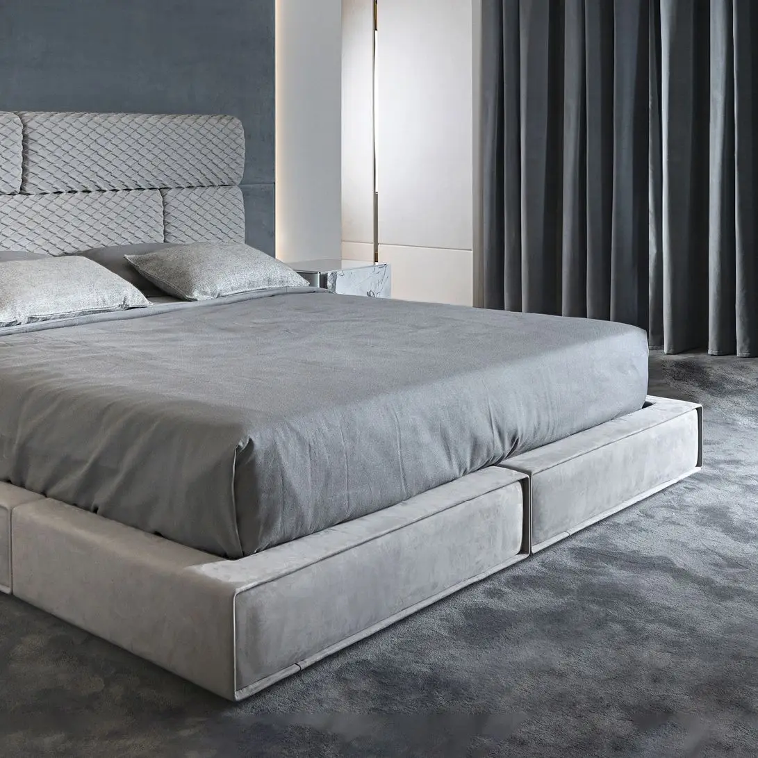 Modern White Sexy Bad Room Furniture Modern Bedroom Furniture Set Master Deluxe King Bed Bedroom Furniture Set