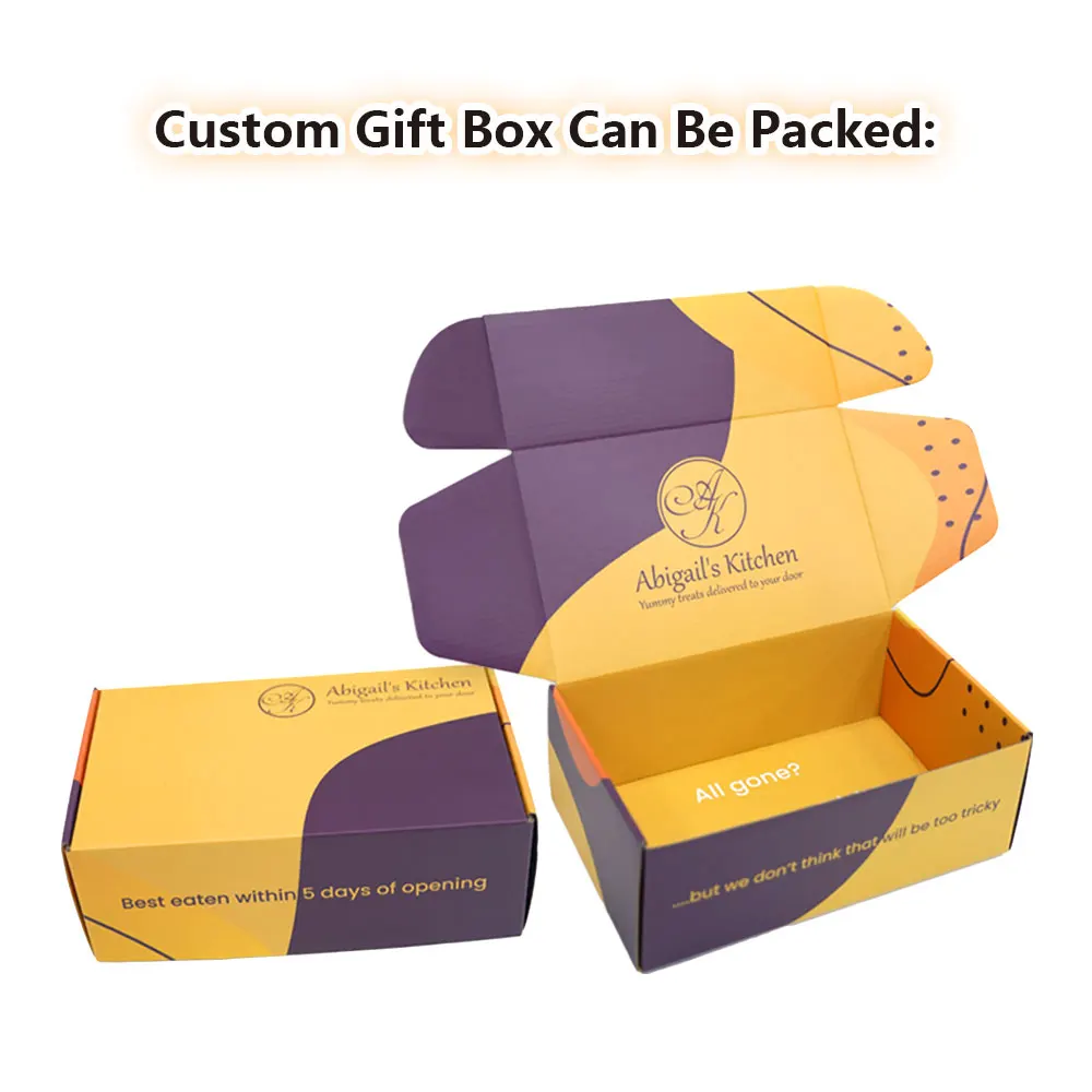 OEM Custom Logo Printed Luxury Corrugated Folding Kraft Cosmetic Paper Packaging Box Cardboard Shipping Mailer Box