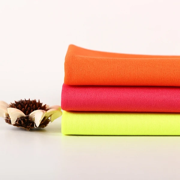 Shaoxing Textile Directly Manufacturer Professional Interlock Knitted Fabric Cheap Supplier 100% Polyester Interlock Fabric