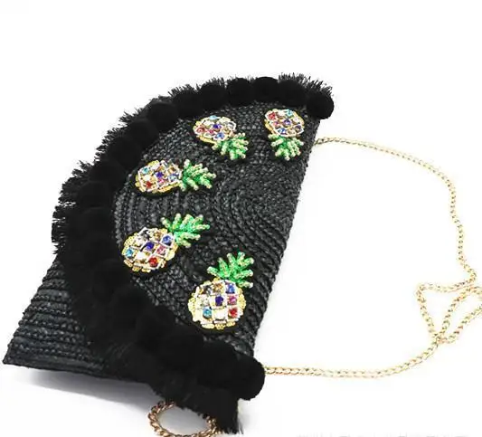 New Product Release Woman Clutch Bags Fashion Handbags Lightweight Straw Clutch Bags
