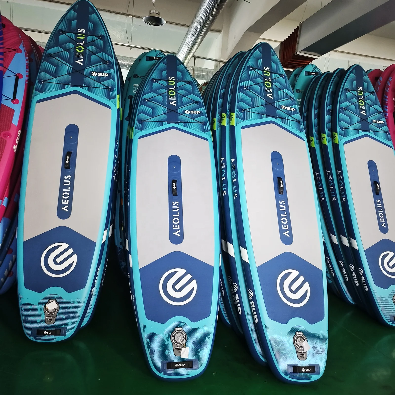E SUP paddle board wind surf water play equipment size 4.2 m inflate rail wind surf boards paddle board wind surf