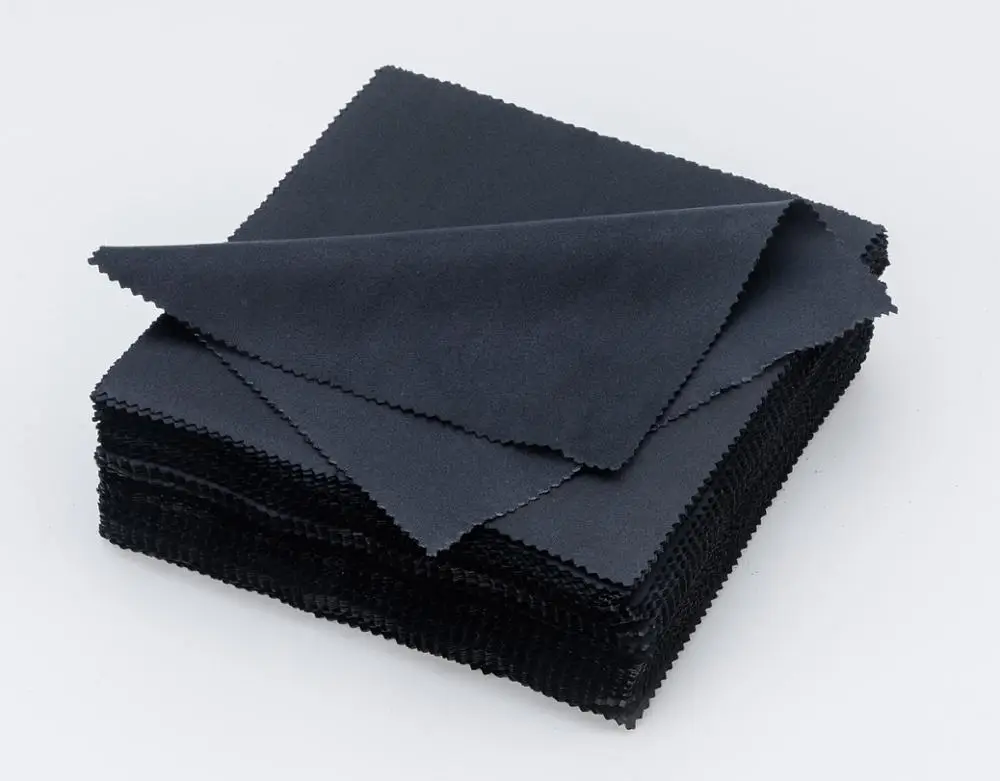 
Wholesale china factory custom logo sunglasses phone cleaner cloth black microfiber eye glasses cleaning cloth 