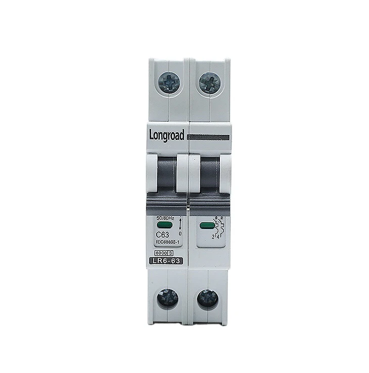 Factory Direct 1p 1p+n 2p 3p 3p+n Overload Protector Dc Mcb Miniature Circuit Breaker