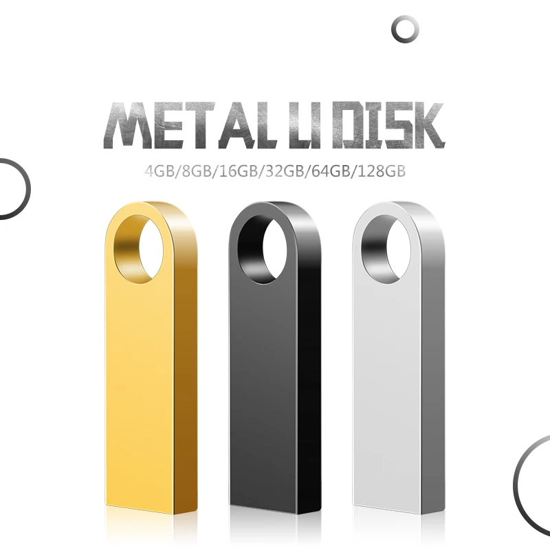 Wholesale usb flash drive 3.0 8gb 16gb Metal Mini Usb Pen Drive 32gb 64gb 128gb Custom Logo Printing