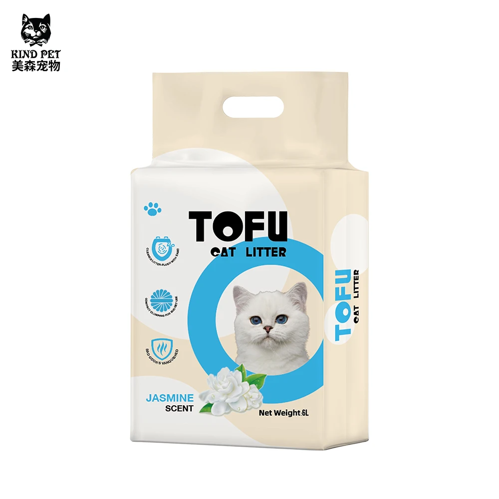 Buy Cat Litter Tofu Manufacturer Soluble Cats Toilet No Dust Low Dust Soya Green Peas Granule Arena Para Gatos Cat Litter