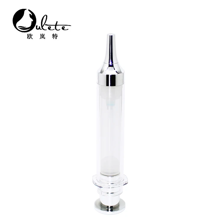 High Quality 10ML Airless Pump Bottle Syringe Airless Bottle Cosmetic Syringe Packaging With Your Own Brand