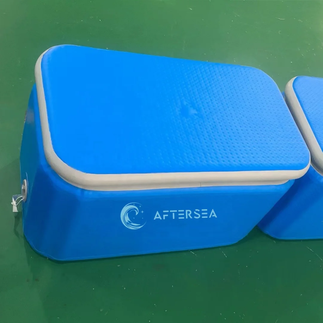 Inflatable drop stitch Outdoor foldable insulated ice chest cooler box