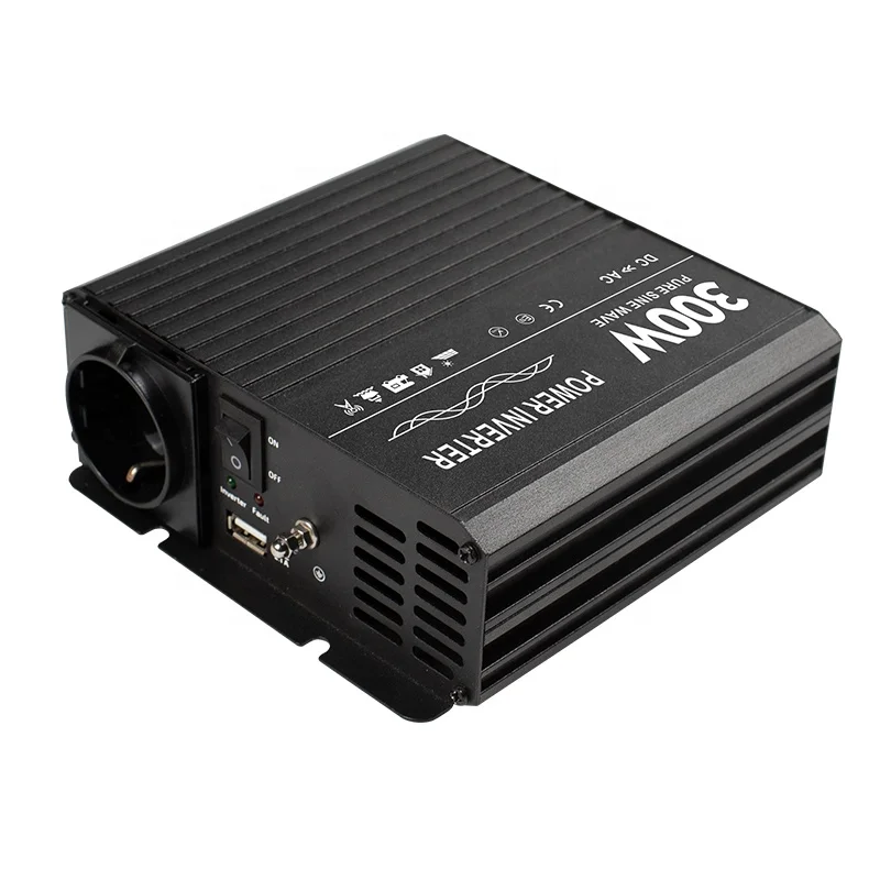 300wa solar power inverter with schuko sockets for hot sale in western market