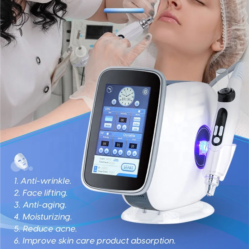 Professional EMS Meso Injector Mesotherapy Gun No Needle Mesogun with rf Anti-aging Skin Tightening