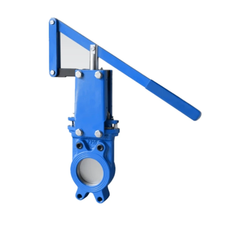 GGG 40 body  Knife Gate Valve with Lever type