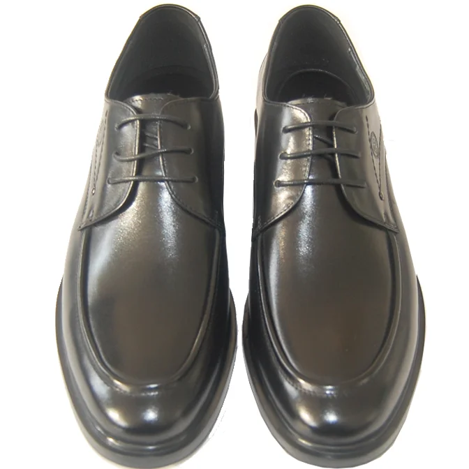 2022 New Arrival  Height Increasing Shoes Best Quality man Shoes Offer use real calf Leather  OEM Rubber outsole Color black