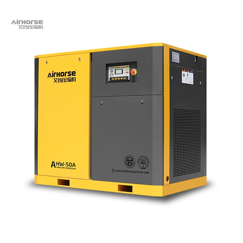 IP54  water lubrication oil-free screw air compressor 11kw  22kw 37kw high efficiency  motor