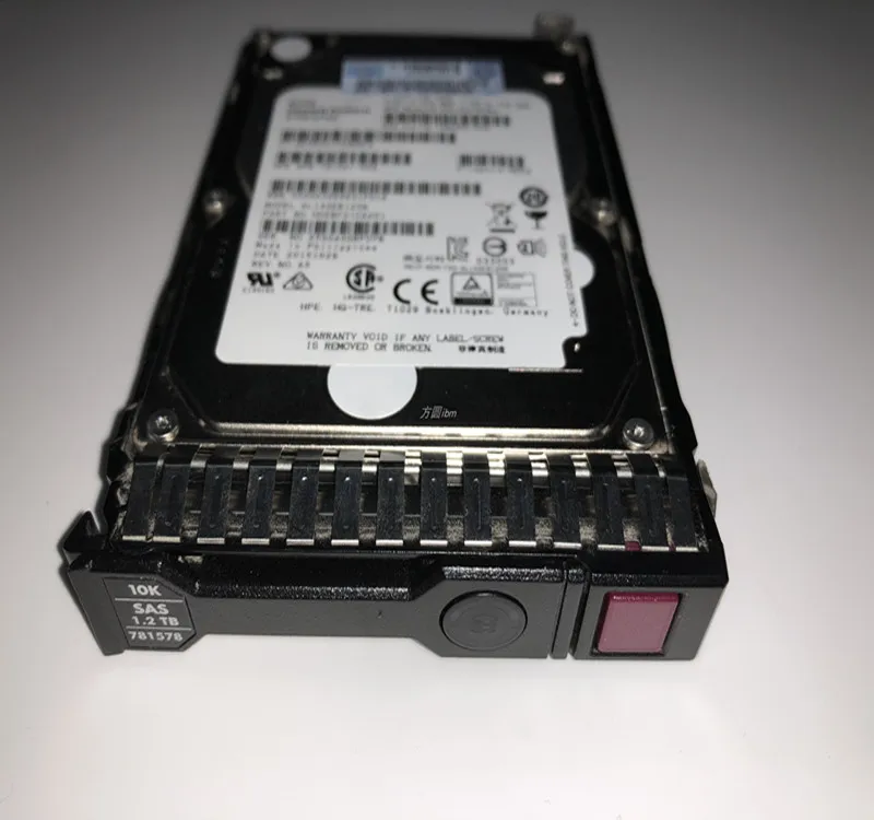 781518-B21 New Original HPE 1.2TB SAS 12G Enterprise 10K SFF (2.5in) SC HDD