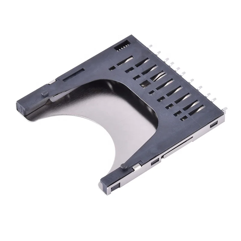 Supply SD Card Socket Connector Frame Push Push Type