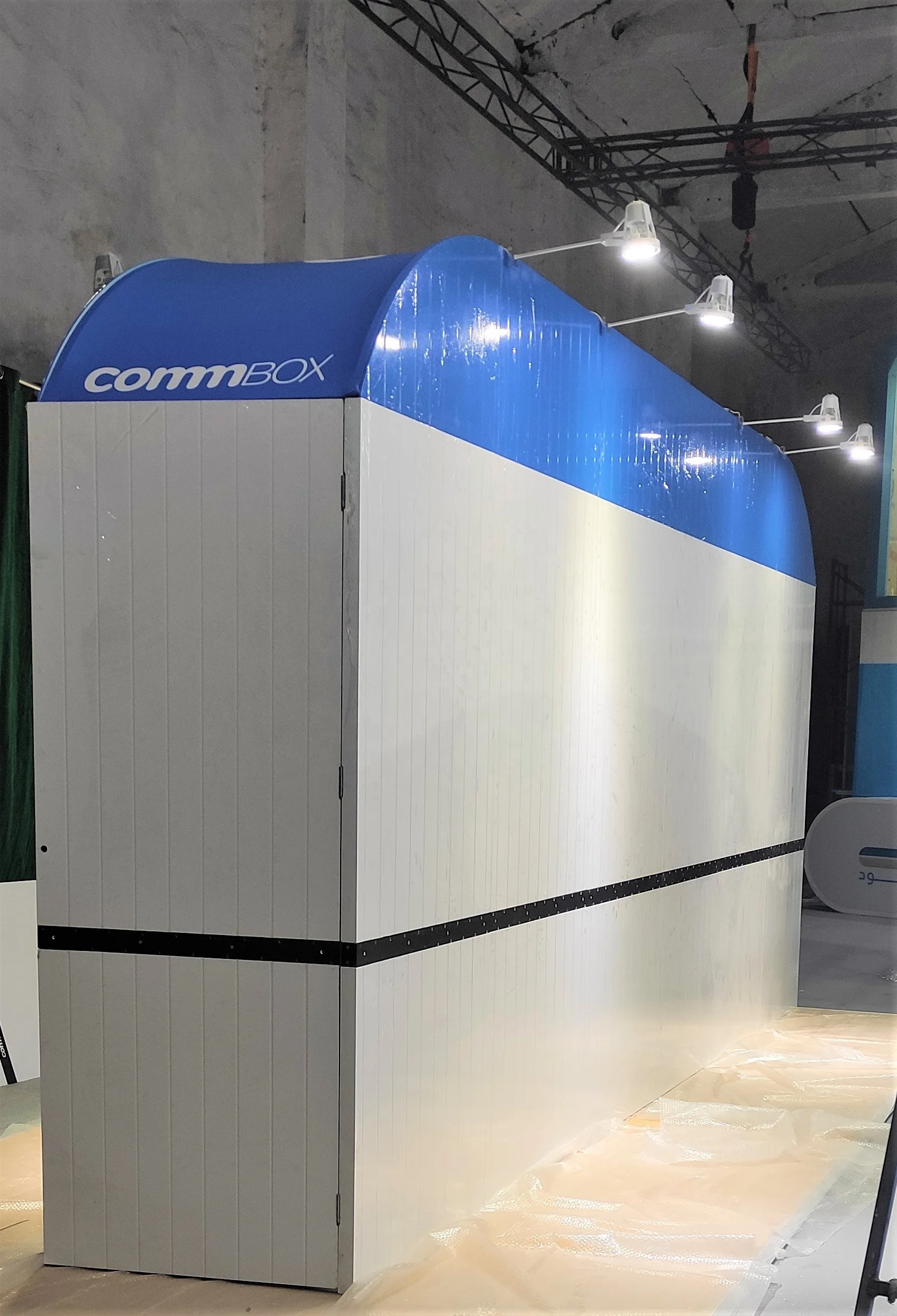 Detian Offer modular portable exhibition booth trade show stand size change freely