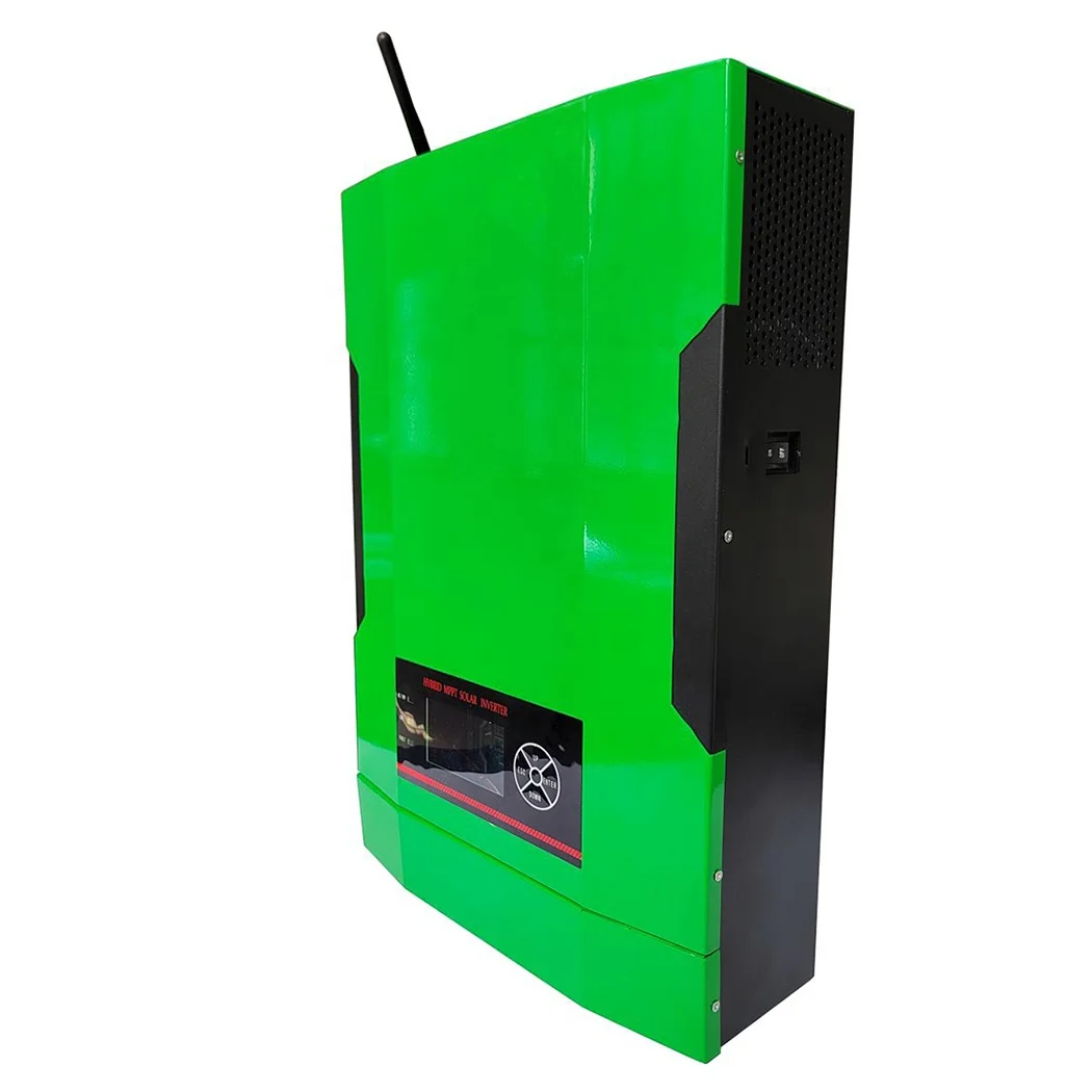 CE ROHS  approved 48v 230v 5500w  pure sine wave hybrid solar inverter with 100A mppt controller  3 years warranty