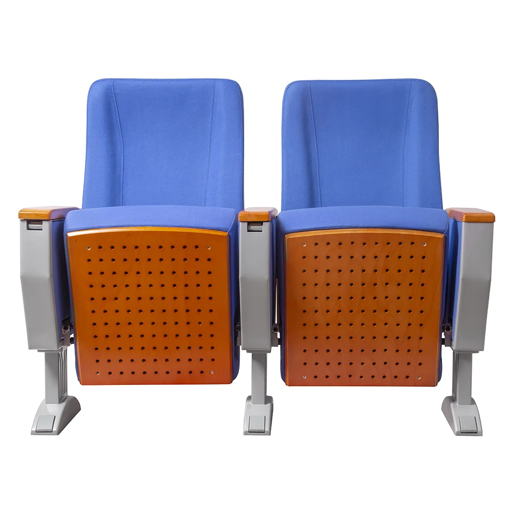 Hot Selling Commercial Folding Auditorium Cinema Church Chair With Plastic Cup Holder for Theater Movie Hall