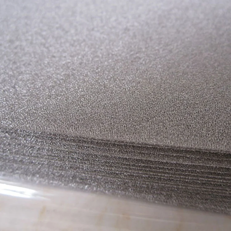 2.5mm thick lower density small pore size porous nickel metal foam as fuel cell