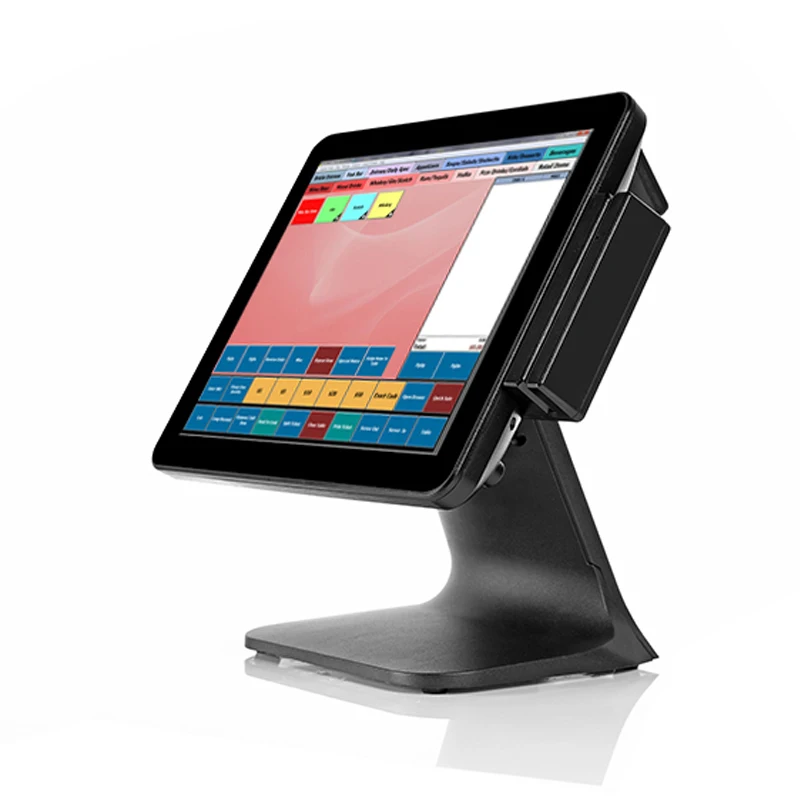Hot Sales S800 VFD Touch Display POS Machine System Customized Aluminium Alloy Cash Register POS Terminal