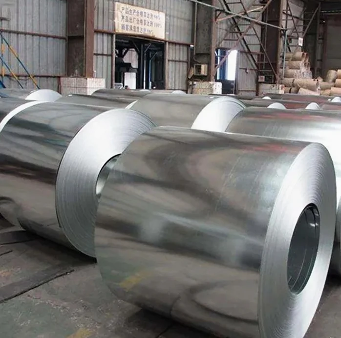 Zinc Coated Steel SGCC SPCC Dx51d CRC Dx51d 0.25mm 0.35mm Thick Galvanized Galvanised Steel Coil 40 60GSM for Construction