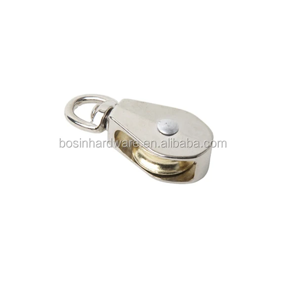 Fashionable High Quality Metal Single Swivel Pulley