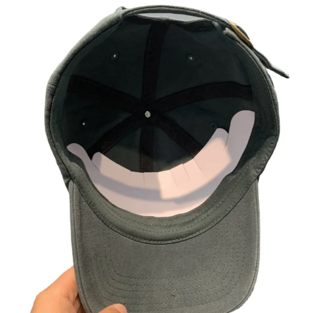 The new Korean version of the washed three-dimensional embroidery letter peaked cap casual trend baseball cap