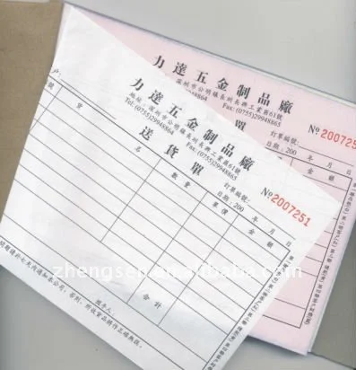 Carbonless Invoices Restaurant Docket Guest check book