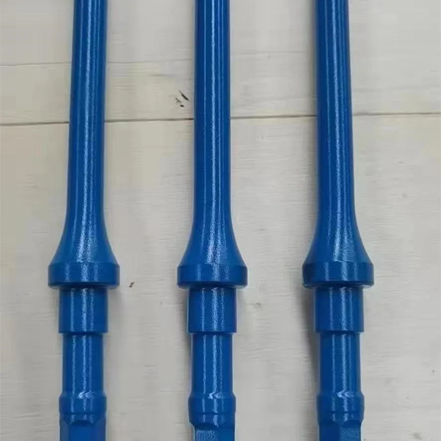 New design underground machine pipe sharpener integral steel plug hole rod for rock drilling