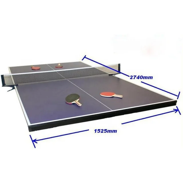 Combination 2Pcs MDF Pingpong Board and 16mm/18mm/25mm Option Table Tennis Top