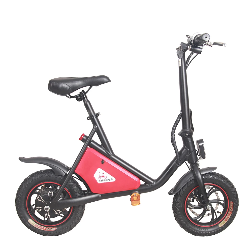 Factory wholesale electric city bike 14 inch fat tire foldable light weight electric road bike