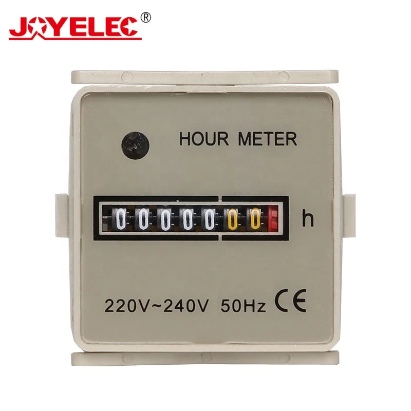 HM-2 кварцевый электронный герметичный AC 220 В 60 Гц квадратный счетчик часов для промышленной панели генератора механический счетчик накапливания