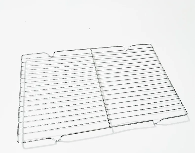 MZL Disposable Barbecue Grill Accessories Bread Drying Netting Rack Oil Spacer Mini Grill Square Grill Net