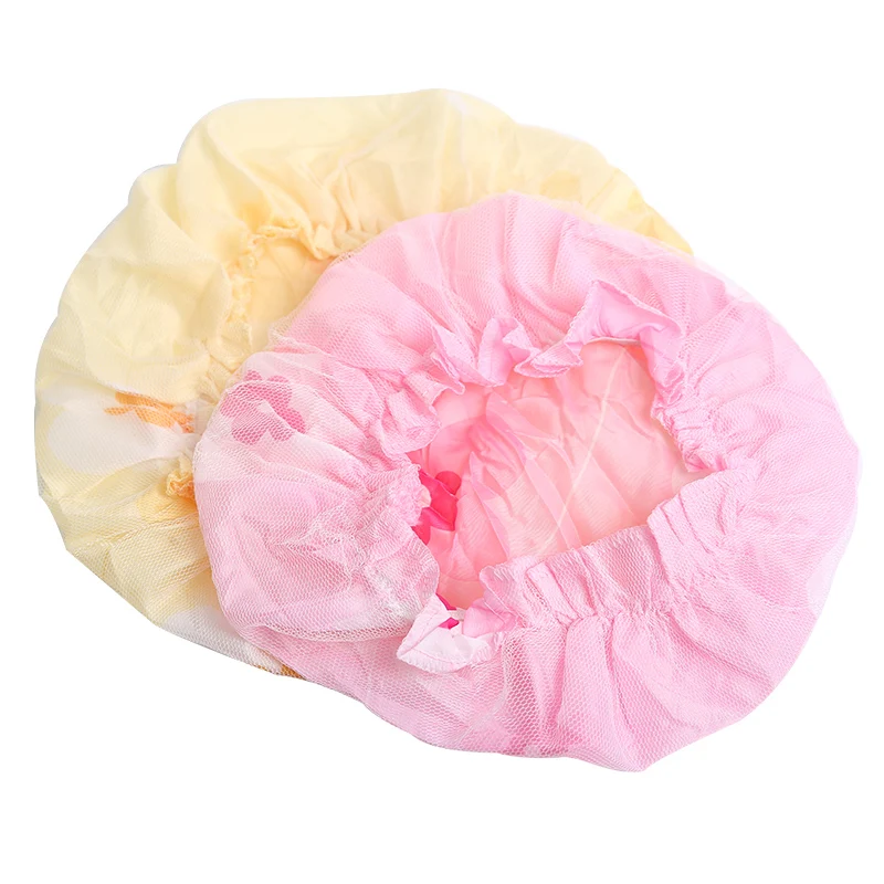 Two-piece waterproof eco friendly bath hair cap