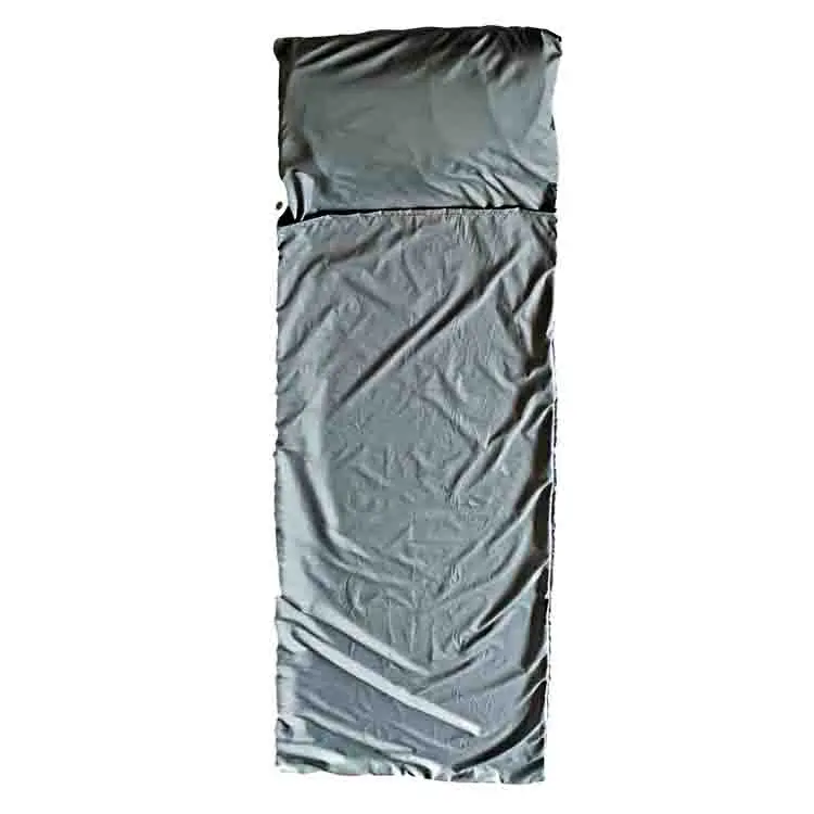 Sleeping Liner Super Long Size with pillow Travel Camping Sheet Lightweight Hotel Compact Sleep Bag