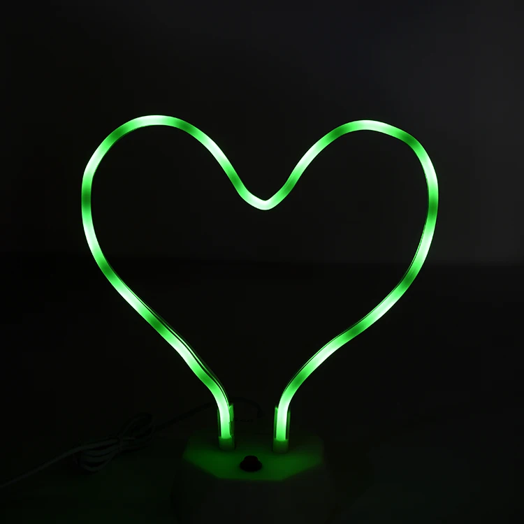 Flexible Customize Lampstand Neon Sculpture Light, Strong Plasticity Neon Christmas Decorative Light