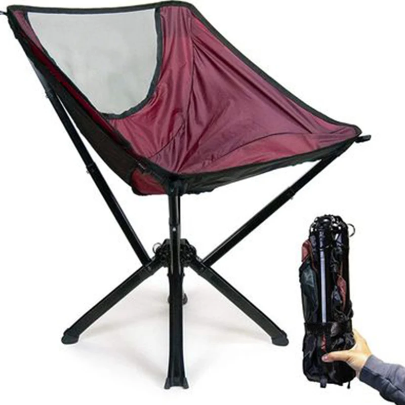 Outing Mate Custom folding portable backpack beach chair , lightweight portable camping chair