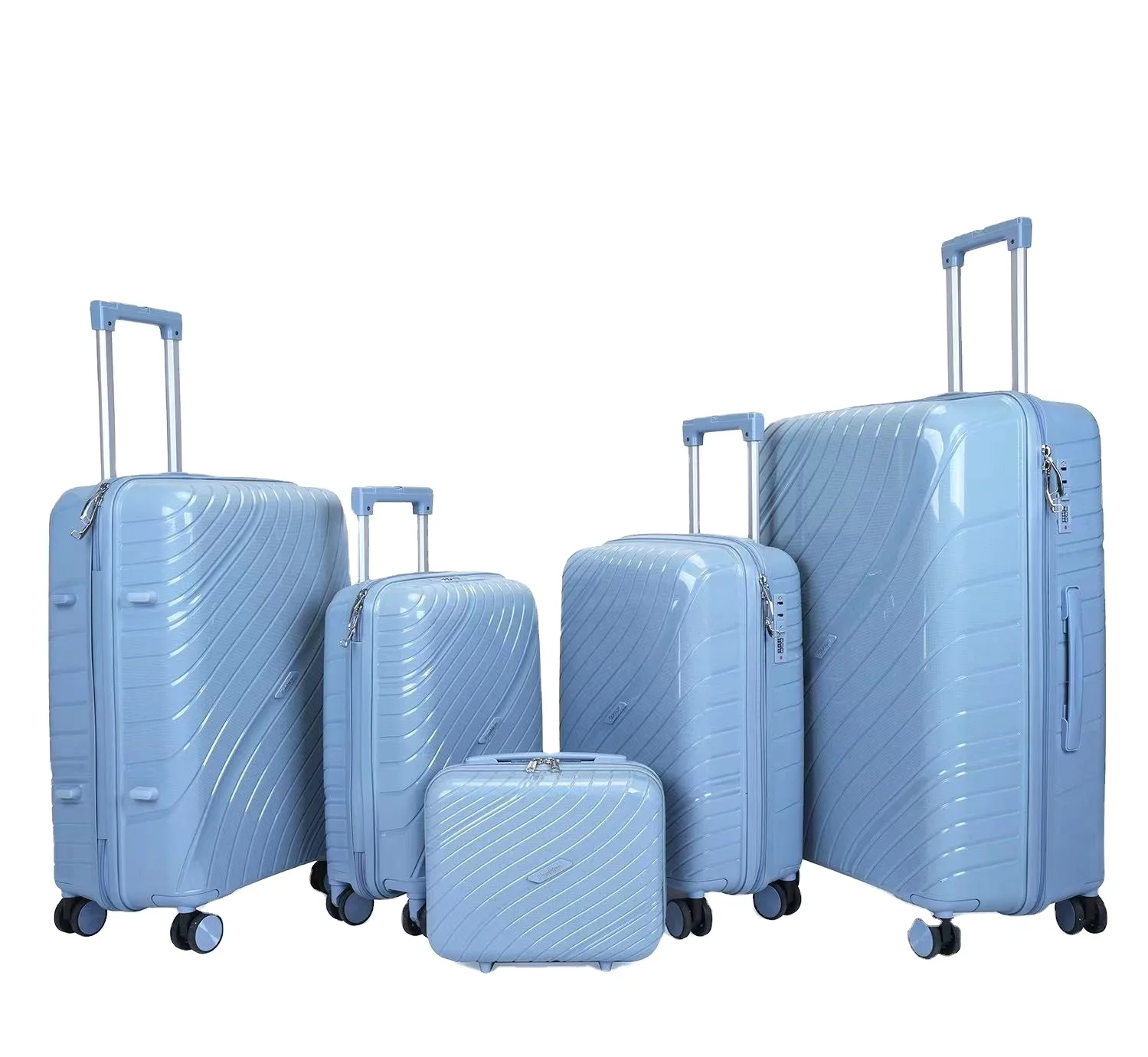 New Design Hard Shell Trolley Luggage Strong Suitcase Travelling Bags Luggage